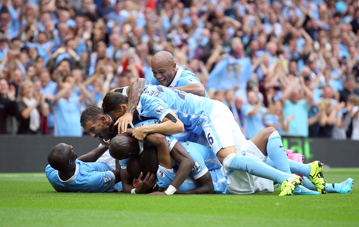 #OnThisDay: #ManCity 3-0 Chelsea [2015] ⚽️ [31'] Sergio Kun Aguero ⚽️ [79'] Vincent Kompany ⚽️ [85'] Fernandinho
