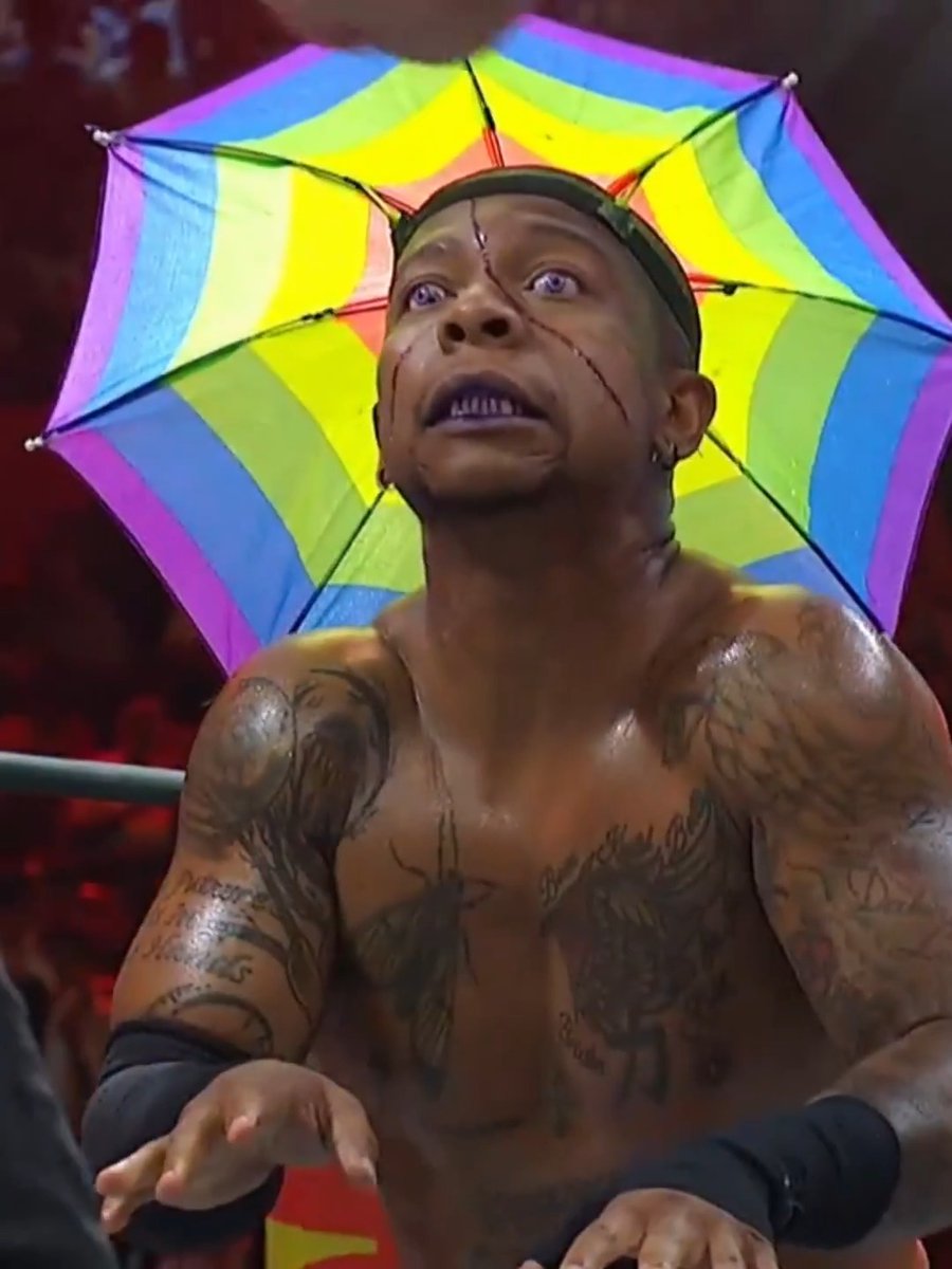 The rain is real... the cuts are real... but Blackheart Lio Rush ๐ค is fine...