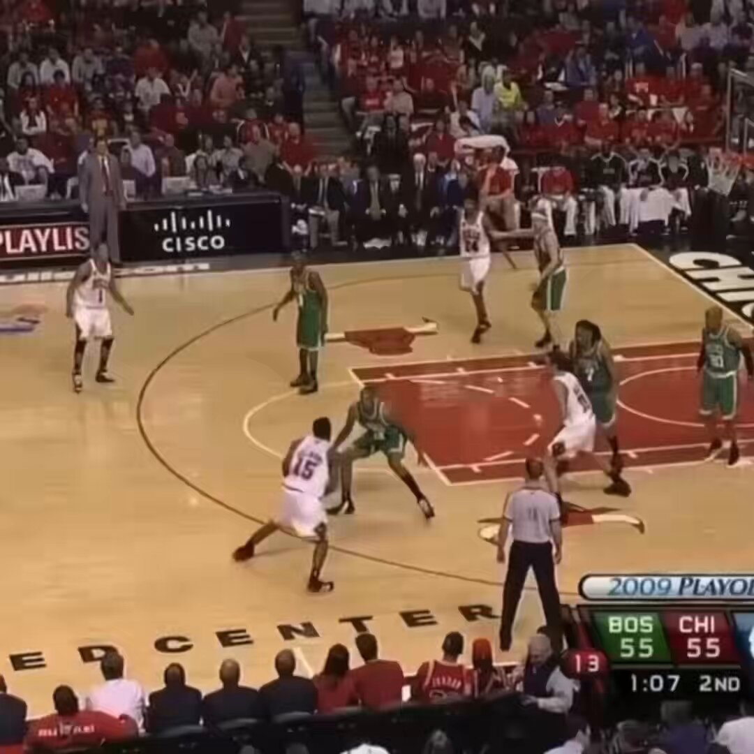 2009 John Salmons first round Playoffs scoring highlights vs Celtics