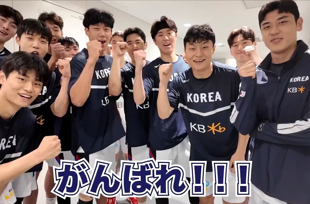 パリ五輪開催前 韓国代表が日本代表を応援してくれてて、その時からマジで大好き #akatsukijapan