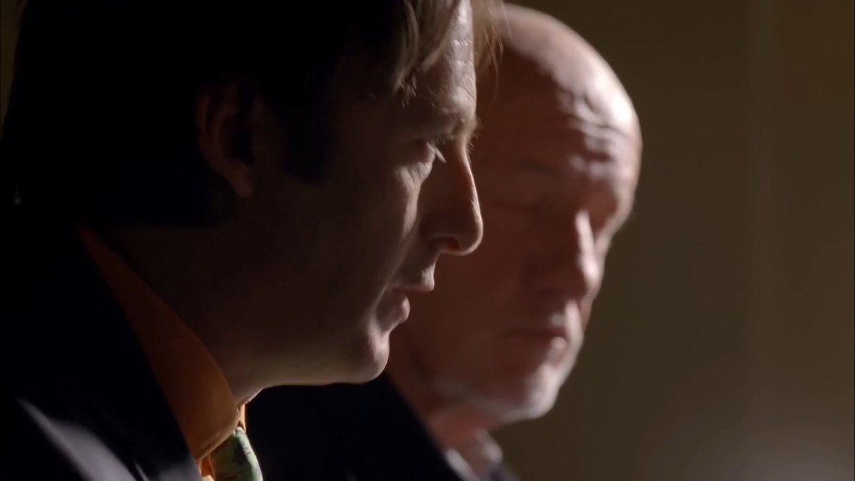 I love how Jimmy seems genuinely irritated after Hank questions his law degree. Probably reminds him of Chuck. Then there’s: “Some hurts only show on the inside.” Once you finish Better Call Saul, you get a completely different context to that line, because the character of Saul Goodman is revealed as an escape mechanism for poor Jimmy McGill.