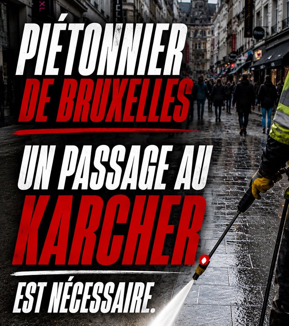 Le piétonnier bruxellois est un désastre. Ivre il se fait dépouiller sous les yeux de tous. Apres les viols, agressions homophobes et vols à l’arrache, ils s’en prennent à ces gens. Selon une source, ce groupe sévirait dans la zone depuis plus de 3 ans, ciblant notamment les personnes incapacités. Il faut tout virer au Karcher. J’assume totalement la ref à Nicolas Sarkozy