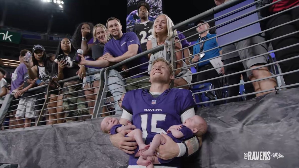 From the pediatrician to the end zone 🥹 A wild week for Austin Reed