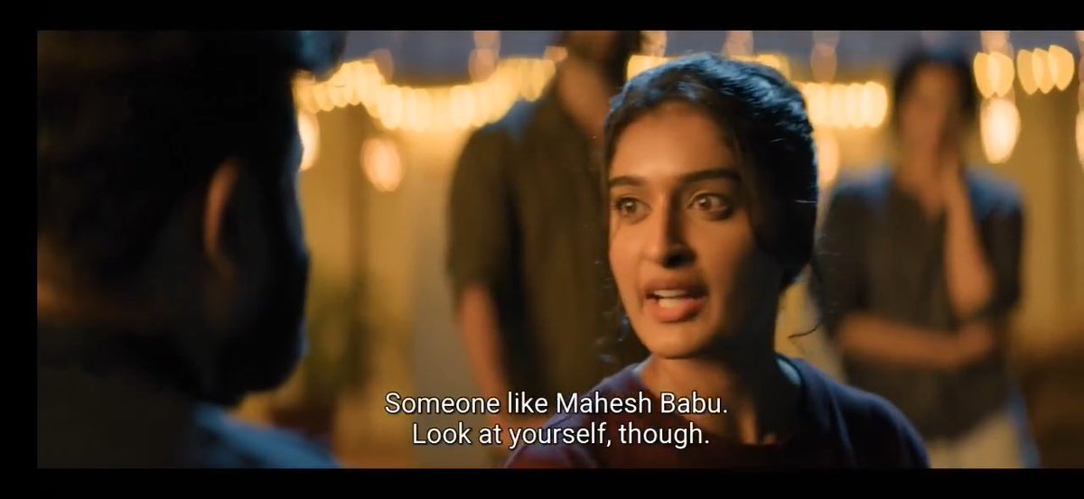 Fan girl moment for Niharika Nm ❤️ Superstar #MaheshBabu reference in #IdhayamMurali / #HrudhayamMurali 🌟