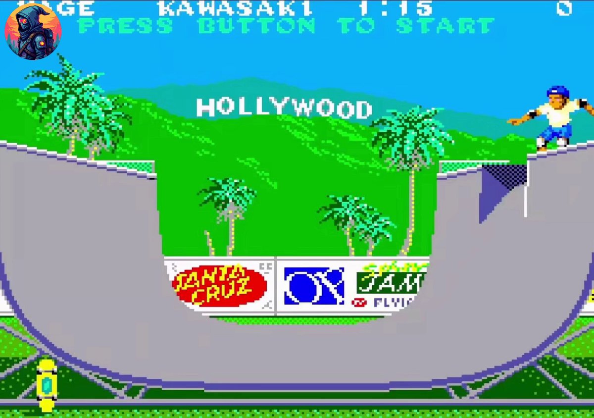 California Games 🌴 This was a completely different kind of experience on the Master System... Which event was your favourite?