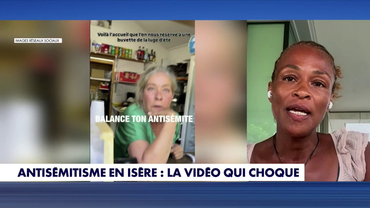 Rachel Khan, essayiste et juriste, sur la buvette interdite aux juifs en Isère : «La haine et la destruction du Juif sont légitimées à travers le monde», dans #PunchlineEte Toute l'info est à retrouver sur