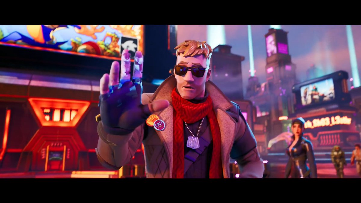 FORTNITE Chapte4 7 Season 4 trailer - OVERRIDE. Featuring Sonic the Hedgehog, Joker from Persona, Mega Man, Crash Bandicoot and other video game characters.