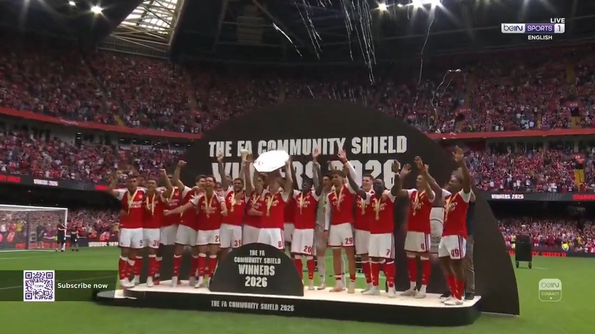 Introducing your 2026/27 FA Community Shield winners... Arsenal 🔴🏆