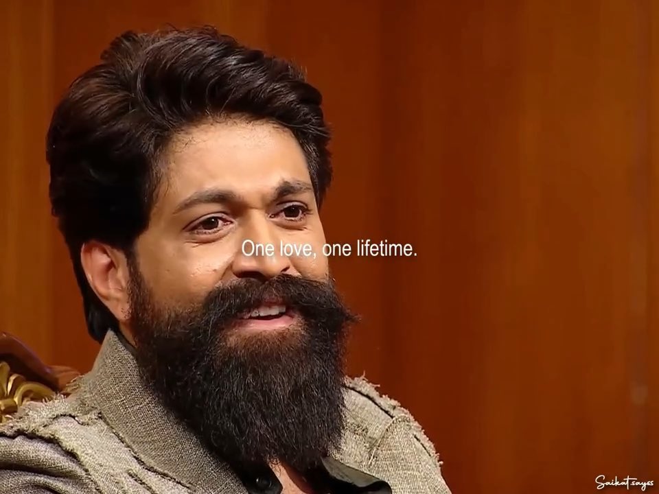 She was with me even when i was a nobody, she’s my only friend : #Yash