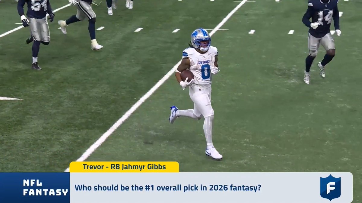 "He's going to have more opportunities to score easier touchdowns this season" Trevor Sikkema is taking Jahmyr Gibbs over Bijan Robinson in the 1.01 spot ⬇️
