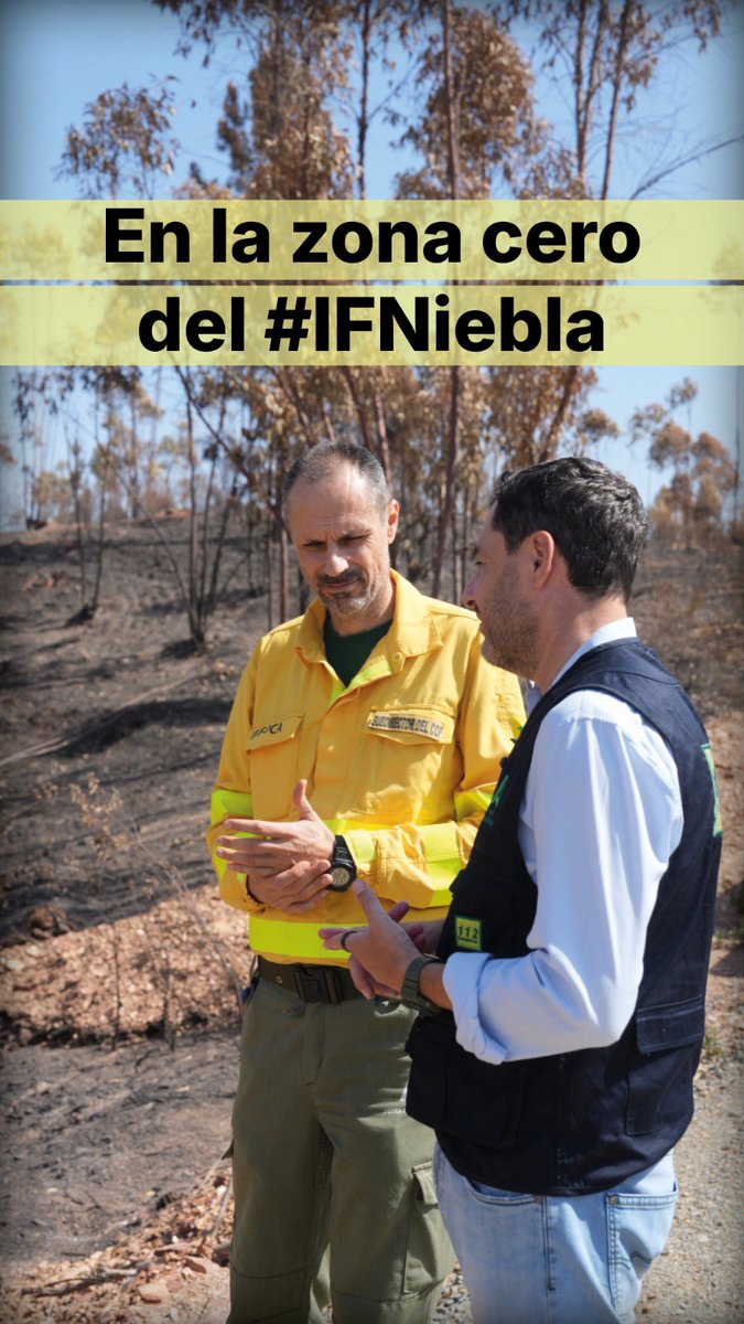 Se han dejado la piel y han conseguido que no haya víctimas y que no se haya quemado ninguna casa. Ahora toca avanzar hacia su extinción total y recuperar la zona entre todos. Juntos lo conseguiremos. GRACIAS a todo el dispositivo. GRACIAS una vez más, EMA INFOCA. #IFNiebla