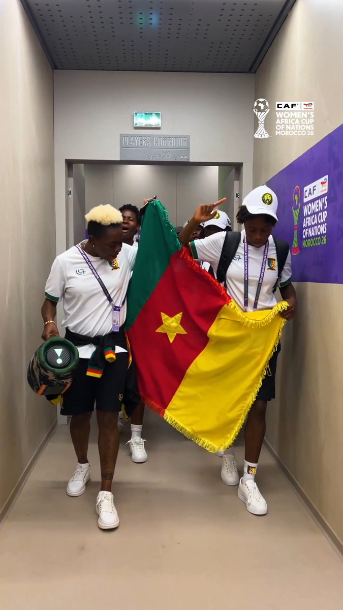 Final dance. Arriving for the final dance. 🇨🇲 #TotalEnergiesWAFCON2026