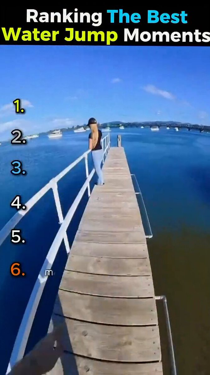 Ranking the best water jump moments 🤣😉😁