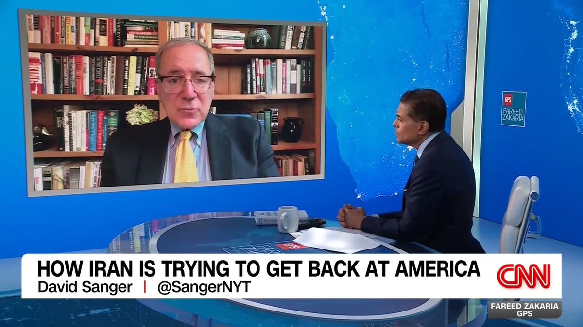President Trump's airplane roulette via catering truck after last month's NATO summit was in response to an assassination threat from Iran. It begs the question: How credible are Iran's threats against the president and, more broadly, against the United States? I asked David Sanger: