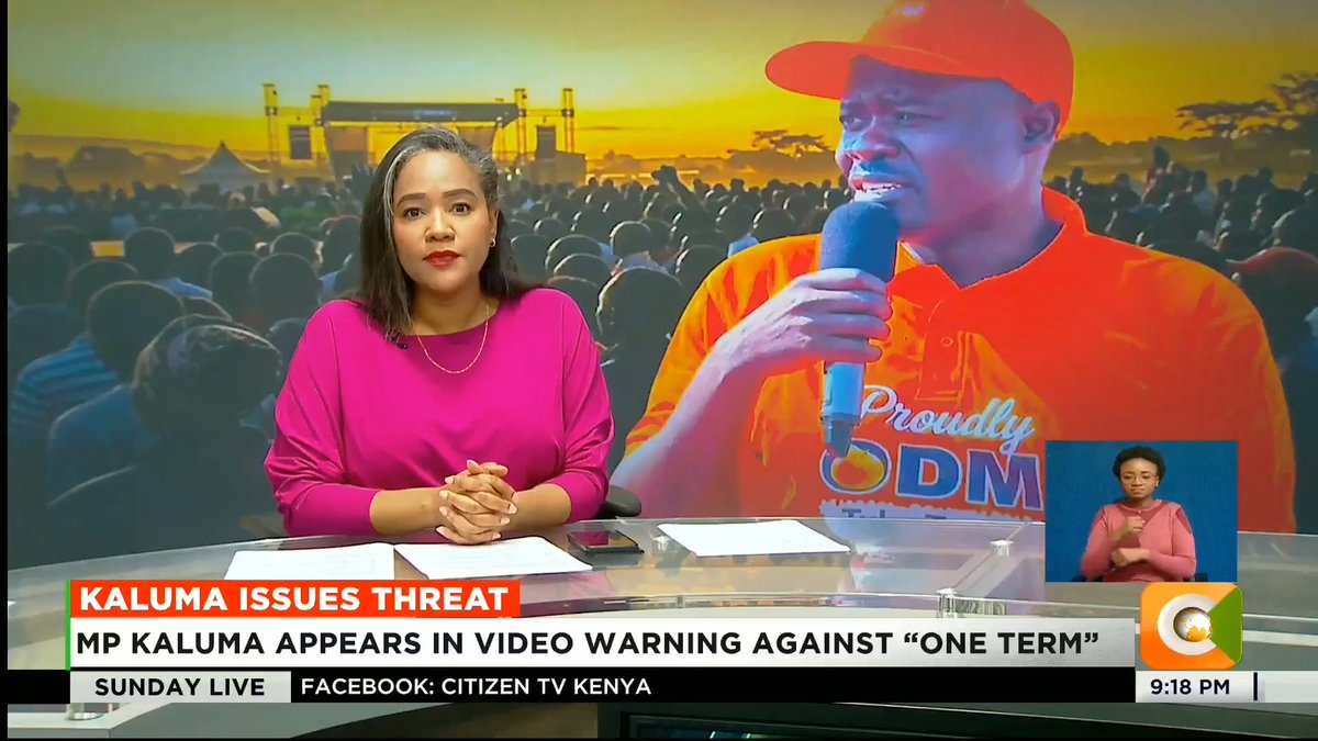 Kaluma Issues Threat: MP Kaluma appears in video warning against “one term” Kaluma said “one-term” supporters will be flushed out of hotels #CitizenSundayLive