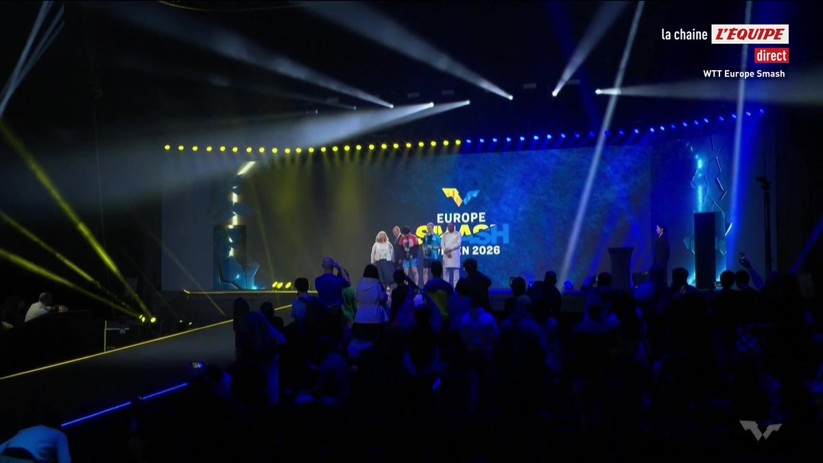🏆 Félix Lebrun, vainqueur de son tout premier Grand Smash à l'occasion du WTT Europe Smash ! #lequipePING