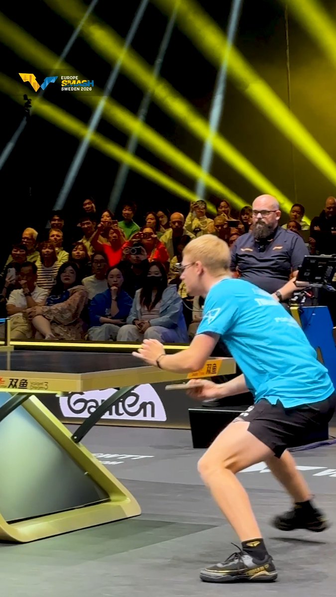 Felix Lebrun is just the second-ever European to win a #WTTGrandSmash Singles title 🤯 #TableTennis