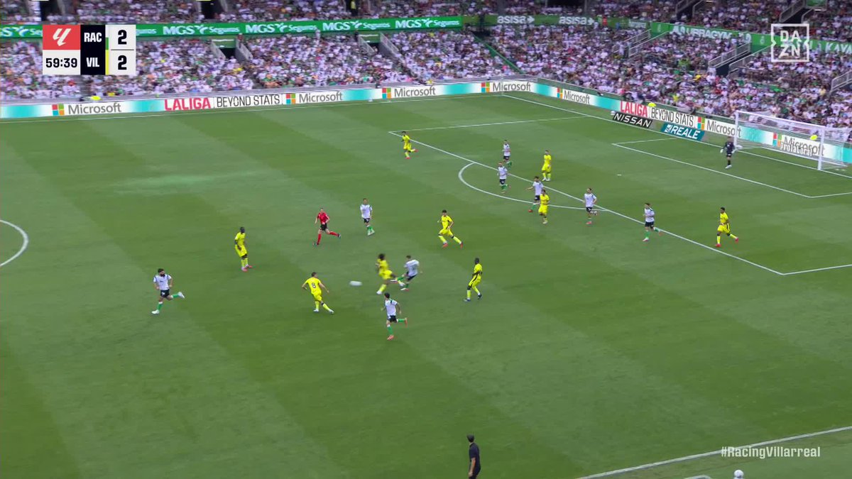 La acción entre Carlos Romero y Andrés Martín por la que se pedía tarjeta roja para el jugador del Villarreal👀 #LALIGAenDAZN ⚽