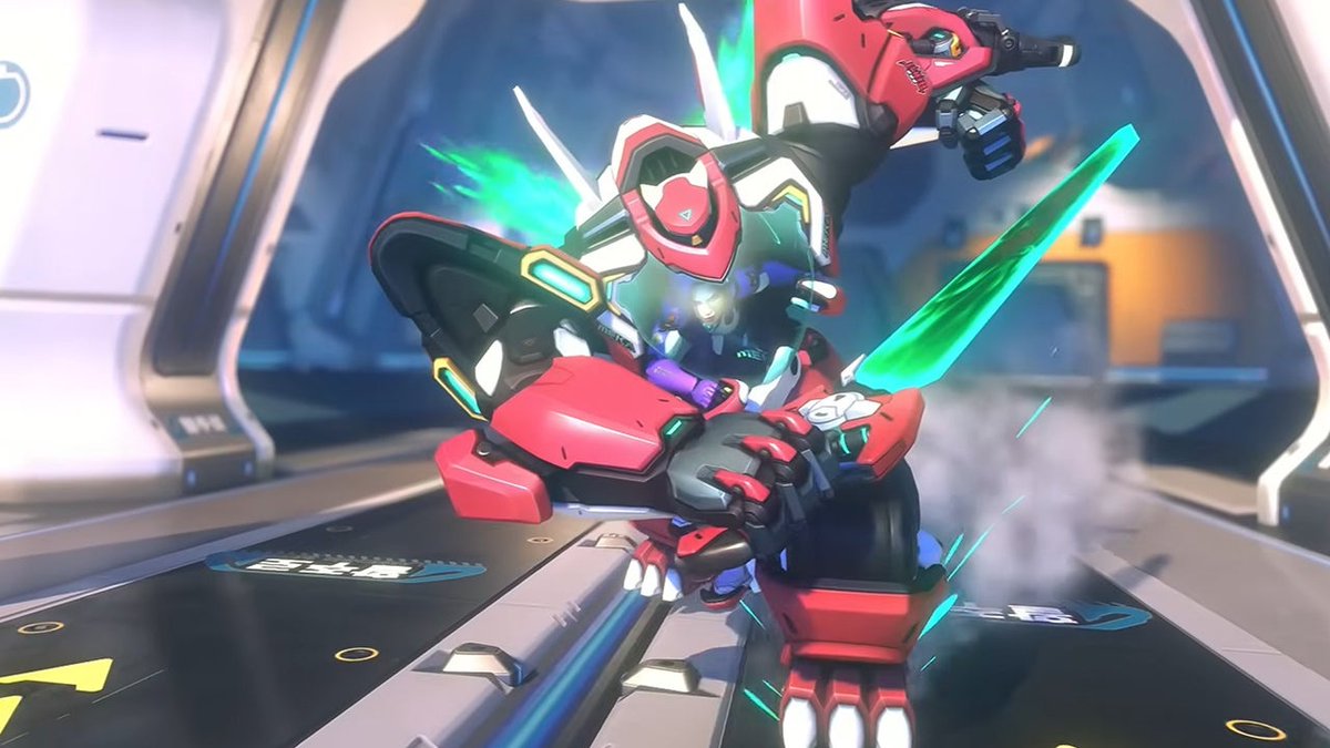 Former pro gamer Yuna Lee joins the Overwatch roster. Piloting her mech, Beast, D.Mon slices through her enemies with her Plasma Saber and defends her team using her Power Barrier. Check out the gameplay trailer: