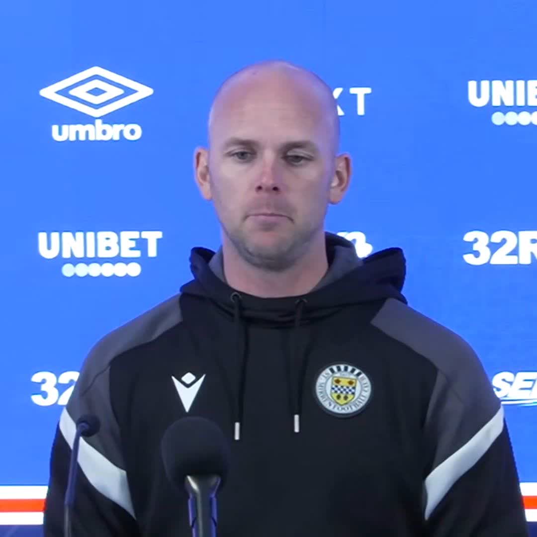 🗣️ "We were on the receiving end of Rangers being ruthless." Manager Craig McLeish on St Mirren's exit from the Scottish League Cup following a 5-1 defeat at Ibrox ⤵️
