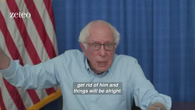 Bernie Sanders usually tries to hold the line that with a different government, Israel could be okay. Look how quickly he capitulates to Mehdi Hasan’s assertions that any Israeli self-defense is genocidal and thus any government is illegitimate:
