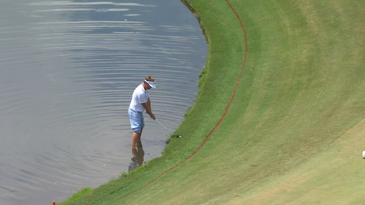 Keith Mitchell needed to birdie the last hole to advance to the next round of the Playoffs. He finished with a bogey and is currently projected to finish 51st in the #FedExCup standings.