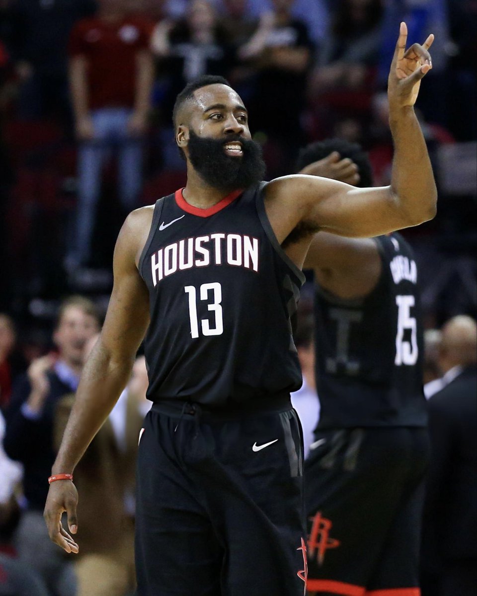 James Harden finished with a monster 60-point triple-double in a win over the Magic! (2018) 60 PTS 11 AST 10 REB 4 STL 1 BLK 63% FG (19/30) 94% FT (17/18)