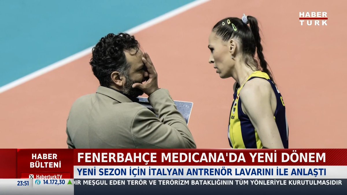 📌Fenerbahçe Medicana'da yeni dönem. Yeni sezon için İtalyan antrenör Lavarini ile anlaştı.