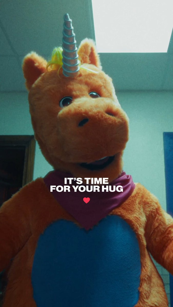 you look like you could use a tight squeeze around the neck 🧡
