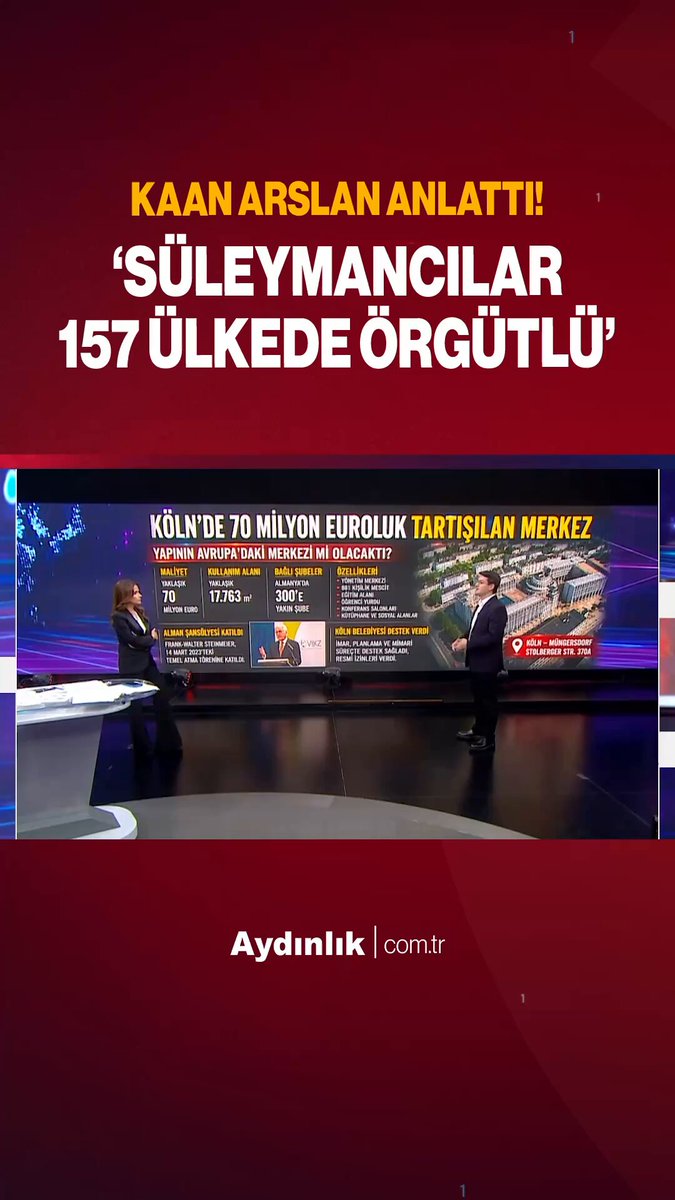 Aydınlık Haber Müdürü Kaan Arslan: “Süleymancılar 157 ülkede örgütlü durumda”