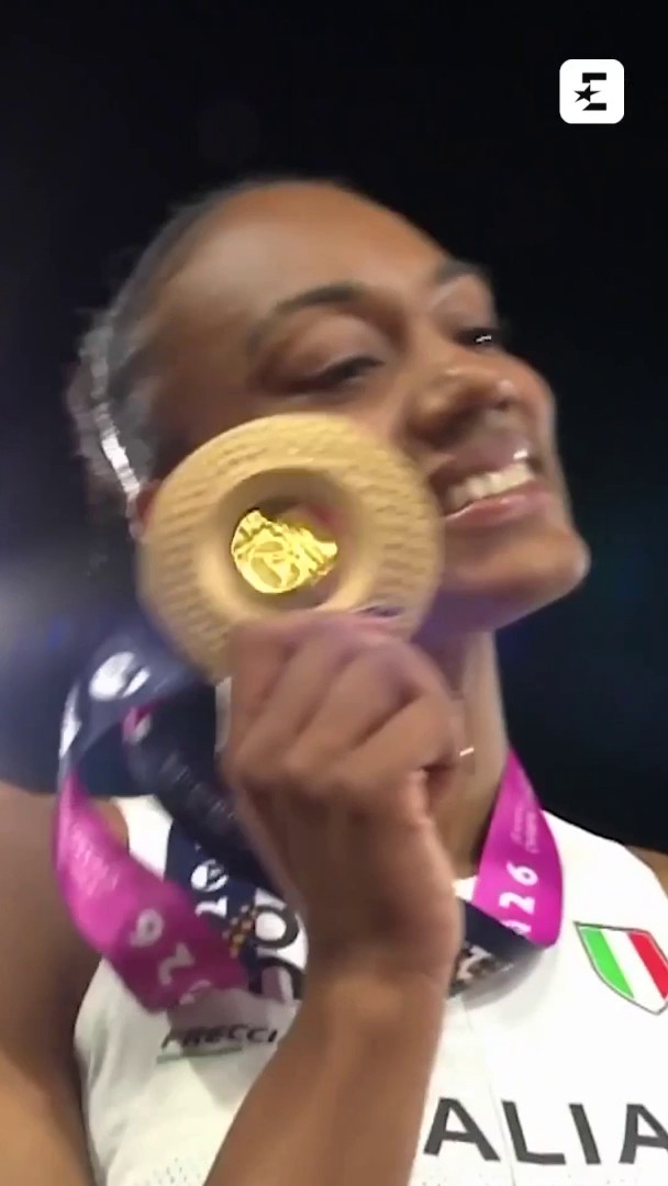 Larissa Iapichino nella storia! 🔥 Salta 7 metri, si mette tutte dietro e vince il primo storico oro europeo per l'italia nel salto in lungo ✈️🥇 #Atletica #EuropeanAthletics #Birmingham2026 #Iapichino