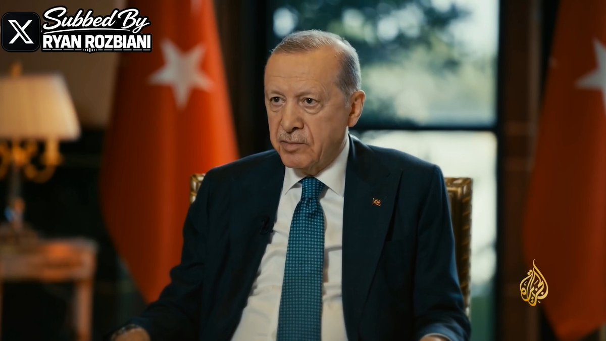 Turkish President: ISRAEL Is Main Driver Of War in the Region President Erdogan: "Israel is the MAIN DRIVER of this war, it is the MAIN ACTOR of this war, and Israel was the PRIMARY ONE responsible for that."