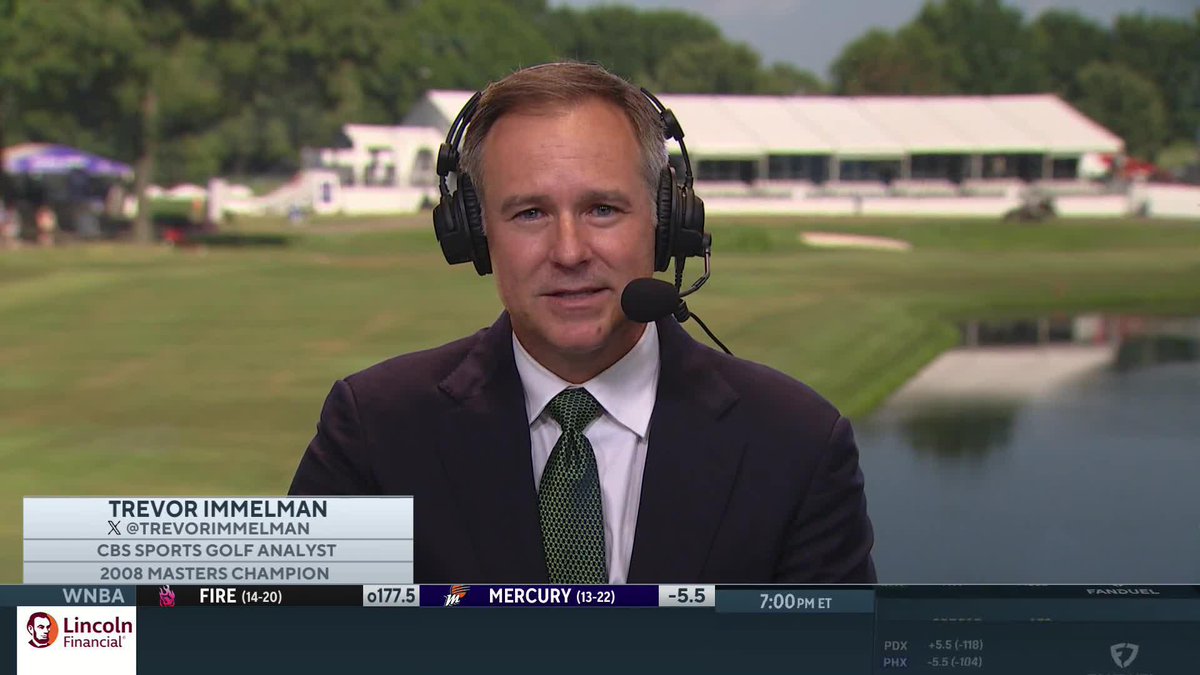 "I put this guy up with any of the greatest athletes of this time. He is just a dominant force week in and week out." Trevor Immelman on Scottie Scheffler.
