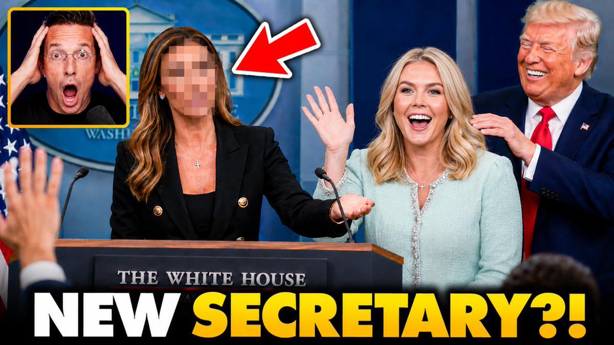 Did Trump Just Reveal His NEW White House Press Secretary!? Secret Dinner Footage Shows Who Could Be Next... Alina Habba has emerged as a front runner to replace Karoline Leavitt as Press Secretary and she was spotted with the President this weekend in New Jersey. Habba was one of Trump fiercest defenders on the 2024 campaign trail and in the courtroom. She would do an incredible job.