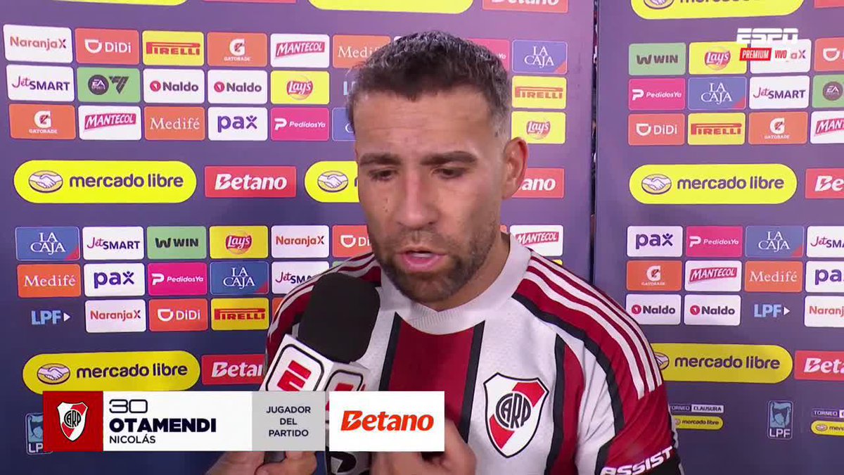 🚨 #OTAMENDI RESALTÓ LA IMPORTANCIA DE CORTAR LA MALA RACHA 🗣️ "Fueron semanas muy duras, tenemos que seguir así, mejorando en silencio" 🗣️ "El aliento del público tiene que ser el combustible que encienda a este equipo, los necesitamos"