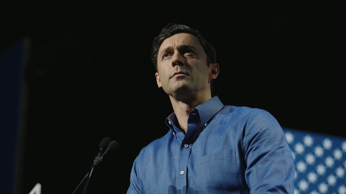 Ossoff: Aboard the USS Abraham Lincoln, they've now been at sea for 240-plus days without a port call. It’s a Navy record. And still they serve with excellence. God bless the sailors, Marines, aviators, and all aboard the United States Ship Abraham Lincoln. See, they don't expect luxury. They'll endure hardship. But they deserve competent leaders who send them into combat only when necessary and with decisive clarity of purpose, not fools who lie about the purpose and progress of war. And while the sailors on the Lincoln fight his war, while he fruitlessly drains our munitions and oil reserves, the president sleeps through his meetings. He golfs and trades stocks.
