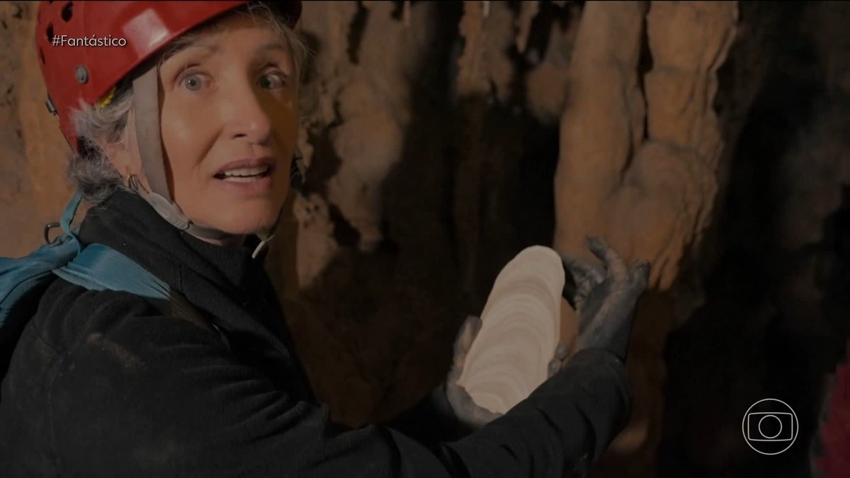 A repórter Sônia Bridi percorreu a caverna que guarda registros do fenômeno El Niño ao longo dos séculos. #Fantástico