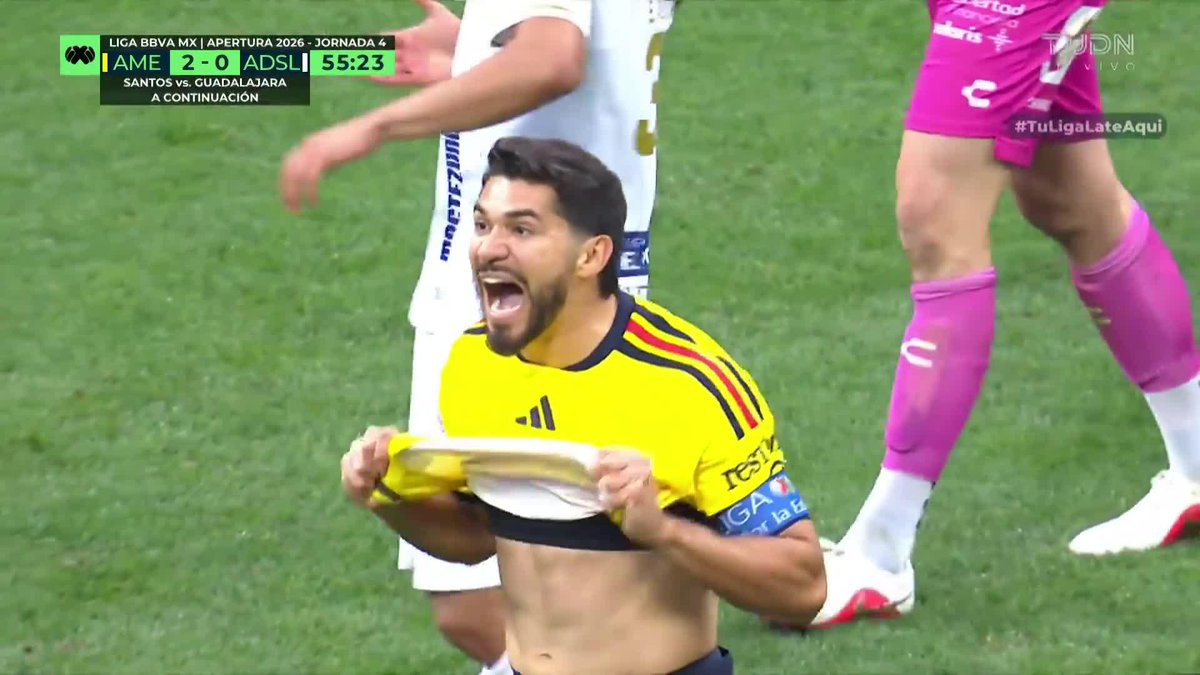 🚨 ¡NO TE LO PUEDO CREER! 😱❌ ¡Henry Martín se pierde un GOL CANTADO para el América! 😳❌ #TuLigaLateAquí