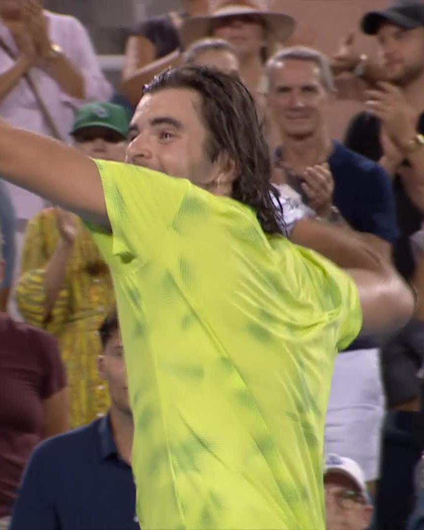 From qualies to R3 🔥 The moment Jaime Faria earned his first Top 10 win and reached the third round at a Masters 1000 for the first time. #CincyTennis