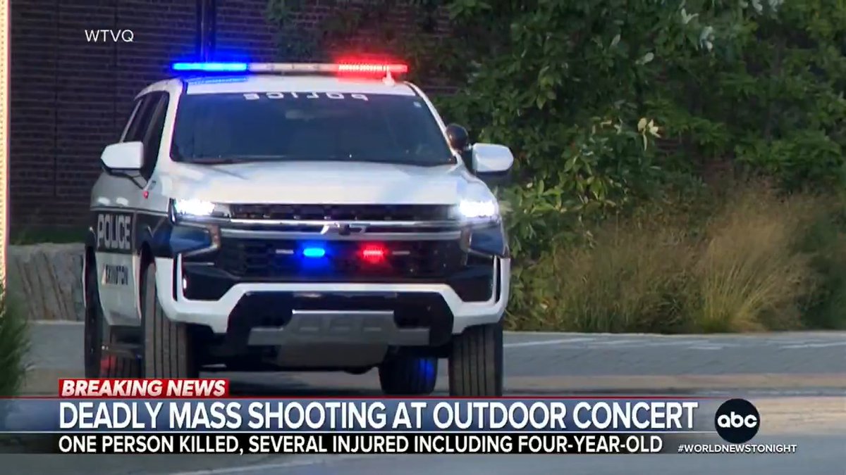 .@morganorwood reports on the terrifying moments of a deadly shooting at a concert in Lexington, Kentucky. One person was killed and at least four others were injured including a four-year-old.