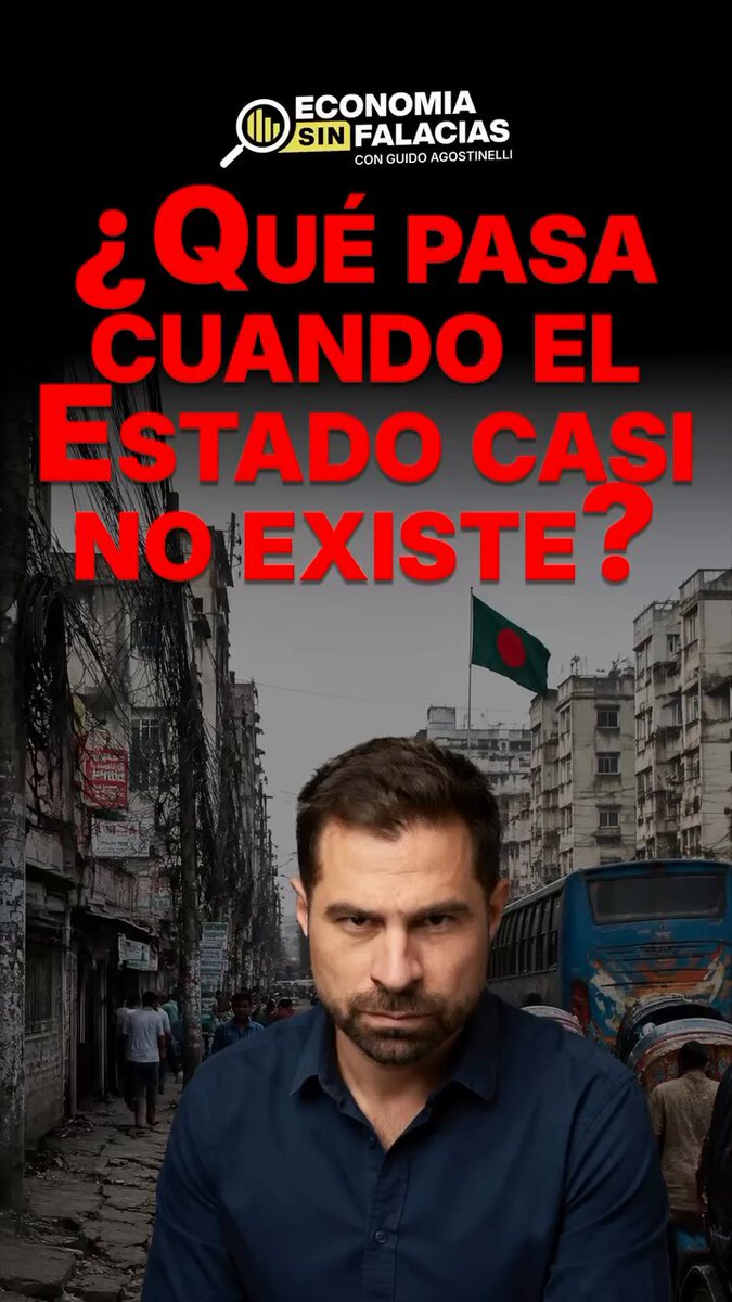 Miren bien este video. Esto es lo que pasa en un país cuando el Estado se reduce a su mínima expresión con quieren los libertarios. Así va a quedar la Argentina si no echamos a tiempo a Milei.
