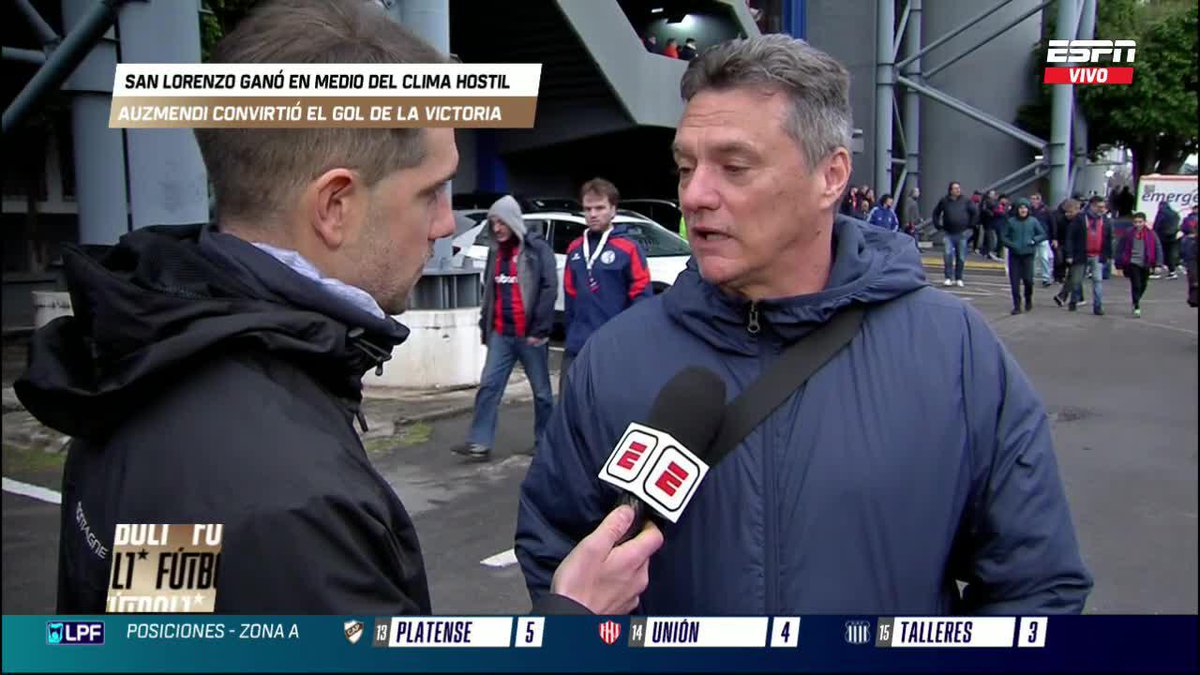 ¿SE REIVINDICÓ PIPO? Los hinchas de San Lorenzo opinaron luego de la victoria frente a Unión. ▶️ Mirá #ESPNFútbol1 en el Plan Premium de #DisneyPlus