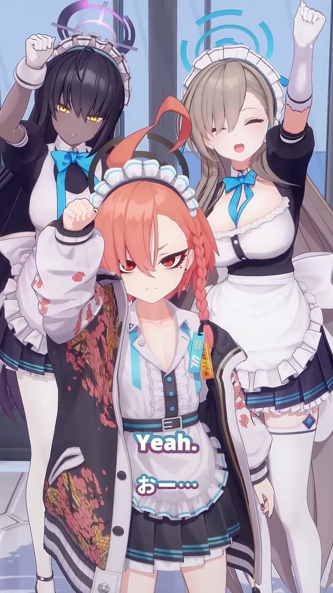 Master, please let us take a bit of your time! #7 Neru, Asuna and Karin seem awfully tired today...