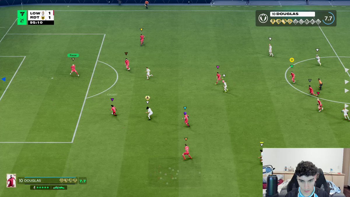 quando o calo apertar.... a bola é no maestro. +3 pontos na primeira MD5. seguimos juntos com o grupo fechado. obrigado a todo mundo que colou. live foda. 🥹💙