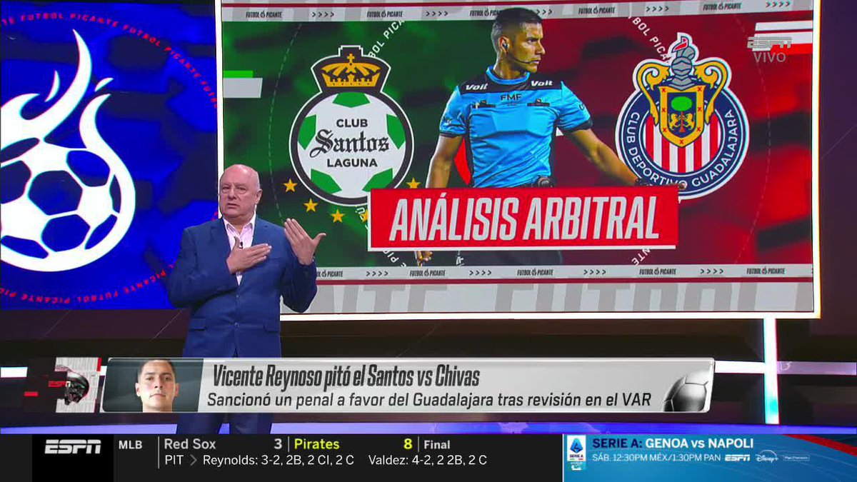 ¿ESTUVO BIEN MARCADO EL PENALTI A CHIVAS? 👀 'Lalo' Brizio analizó el penalti que le dio el triunfo al Rebaño ante Santos. Disfruta Futbol Picante por ESPN y #DisneyPlus Premium. 📺