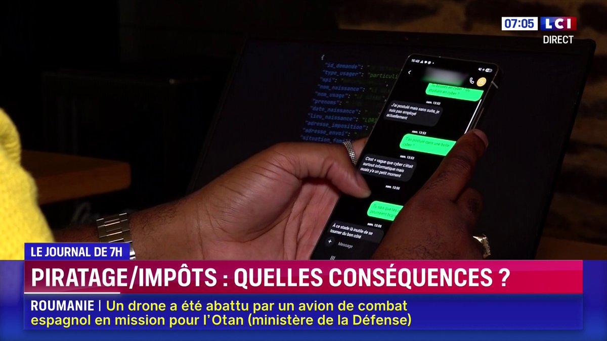 🔴 Quelles conséquences après la cyberattaque contre la plateforme des impôts ? ▶️ Cet expert en cybersécurité a pu échanger directement avec les auteurs de l’attaque