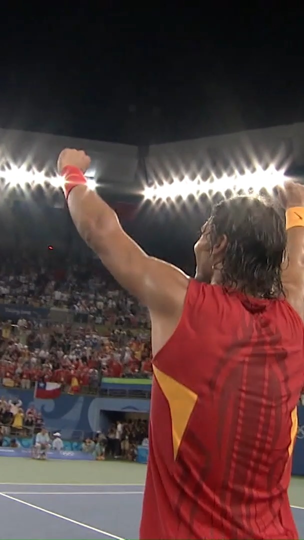 18 years ago, Rafael Nadal became an Olympic champion 🥇✨