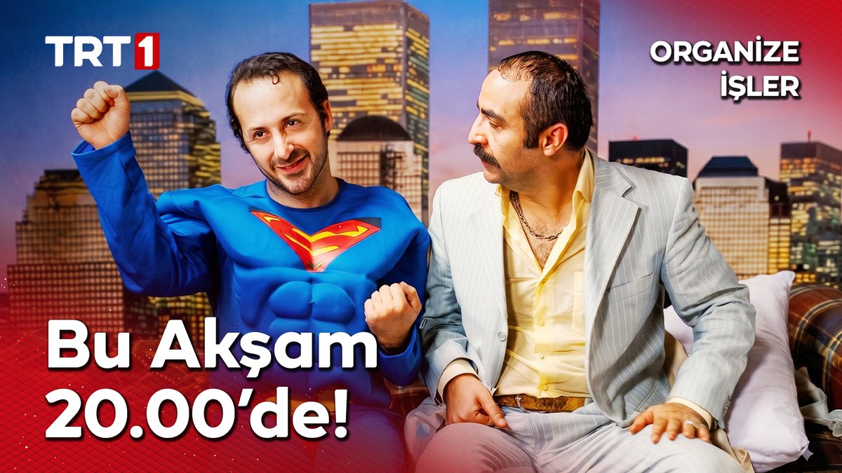 Süpermen kostümüyle geçimini sağlayan sıradan bir adam, kendini İstanbul’un renkli ve karmaşık suç dünyasının tam ortasında bulur. 🦸♂️🎭 Organize İşler, bu akşam saat 20.00’de TRT 1’de! 🎬📺