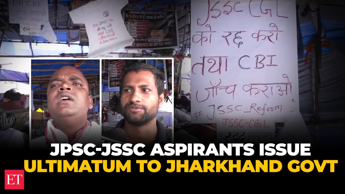 #JPSC-#JSSC #protesters warn #Jharkhand #govt, issue ultimatum; #CM #residence gherao on August 20 |