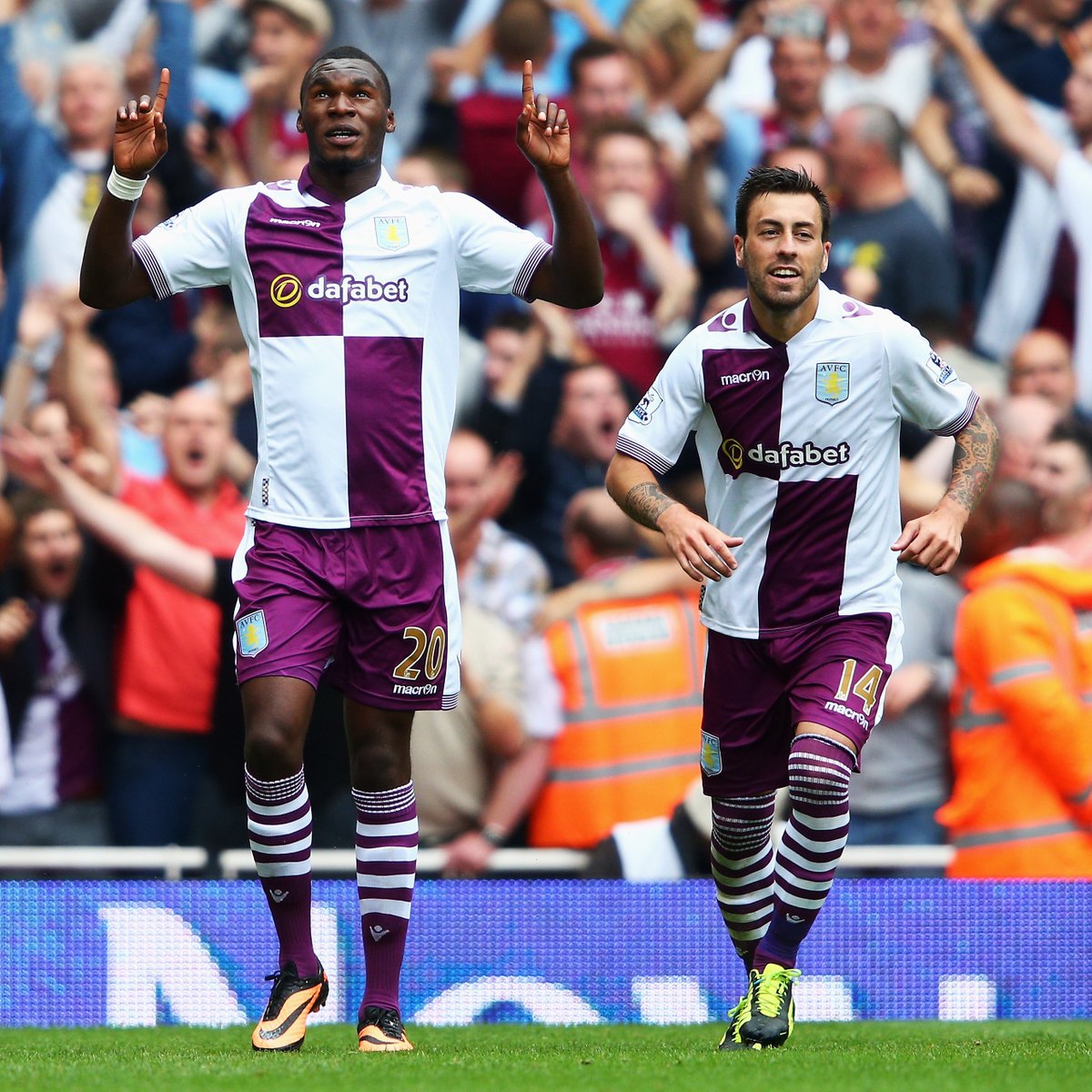 A brace from Christian Benteke and a breakaway goal from Antonio Luna earned Aston Villa an opening day win over Arsenal #OnThisDay in 2013 😍 #AVFC